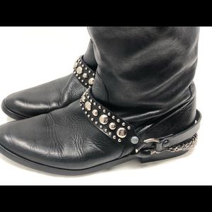 SOLD.    GOLDEN GOOSE BLACK BOOTS Sz. EU40/US10.